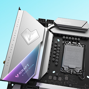 MAXSUN Motherboard Z690 iCraft WiFi Gaming PC Motherboard, 19+1 Power Stages (ATX, 12th Gen Intel Core, LGA 1700 Socket, DDR5, PCIe 5.0 x16, Dual 2.5G LAN, Quad M.2 Slots, ARGB) 10 z690 motherboard