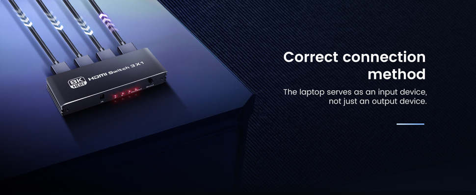 8K@60Hz HDMI 2.1 Switch