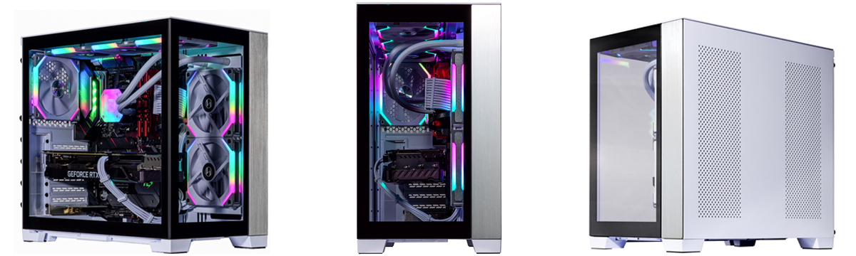 Velztorm Mini Lux Gaming Desktop PC (AMD Ryzen 9 5950X 16-Core, 32GB RAM, 512GB PCIe SSD + 2TB HDD (3.5), GeForce RTX 4060 Ti, Wifi, White, Win 10 Home) 2 image for this item