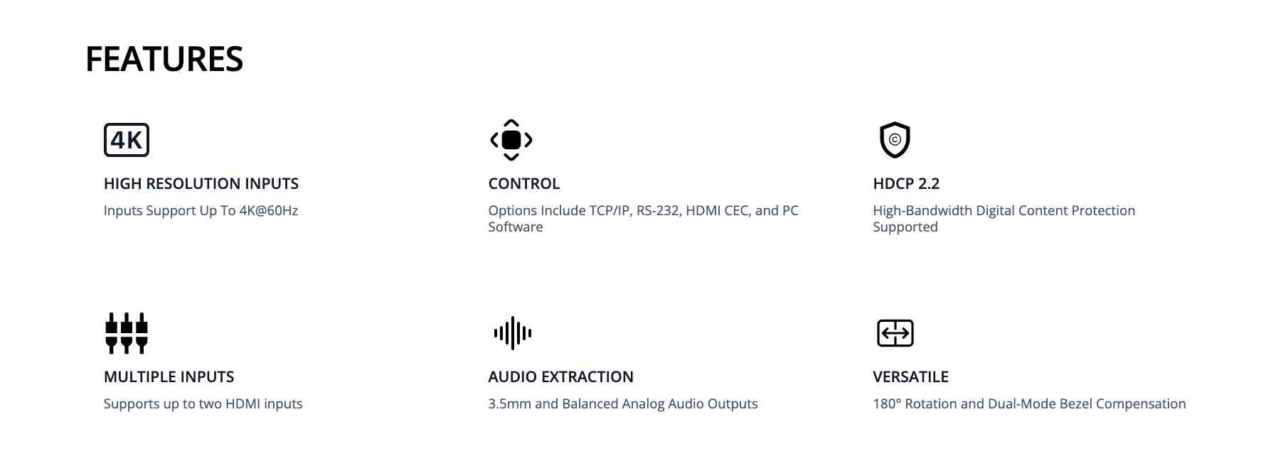 features