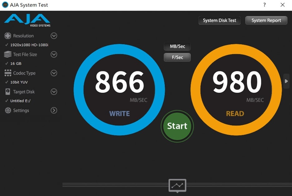 10Gbps Transfer Bandwidth