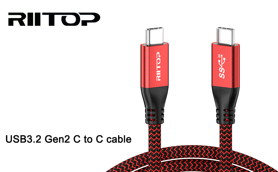 usb 3.2 gen2 type c to c cable, 20Gbps