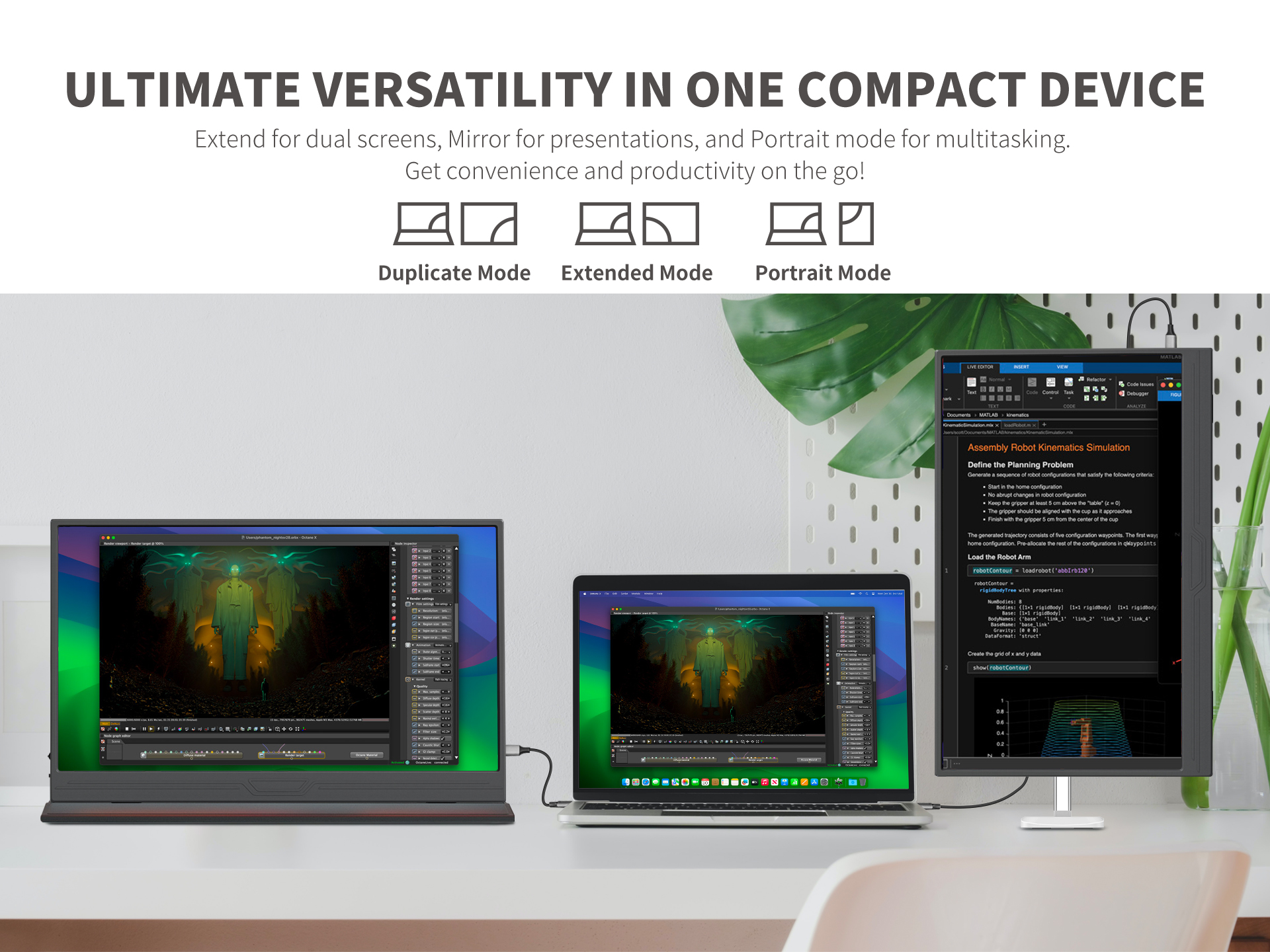 portable touch monitor