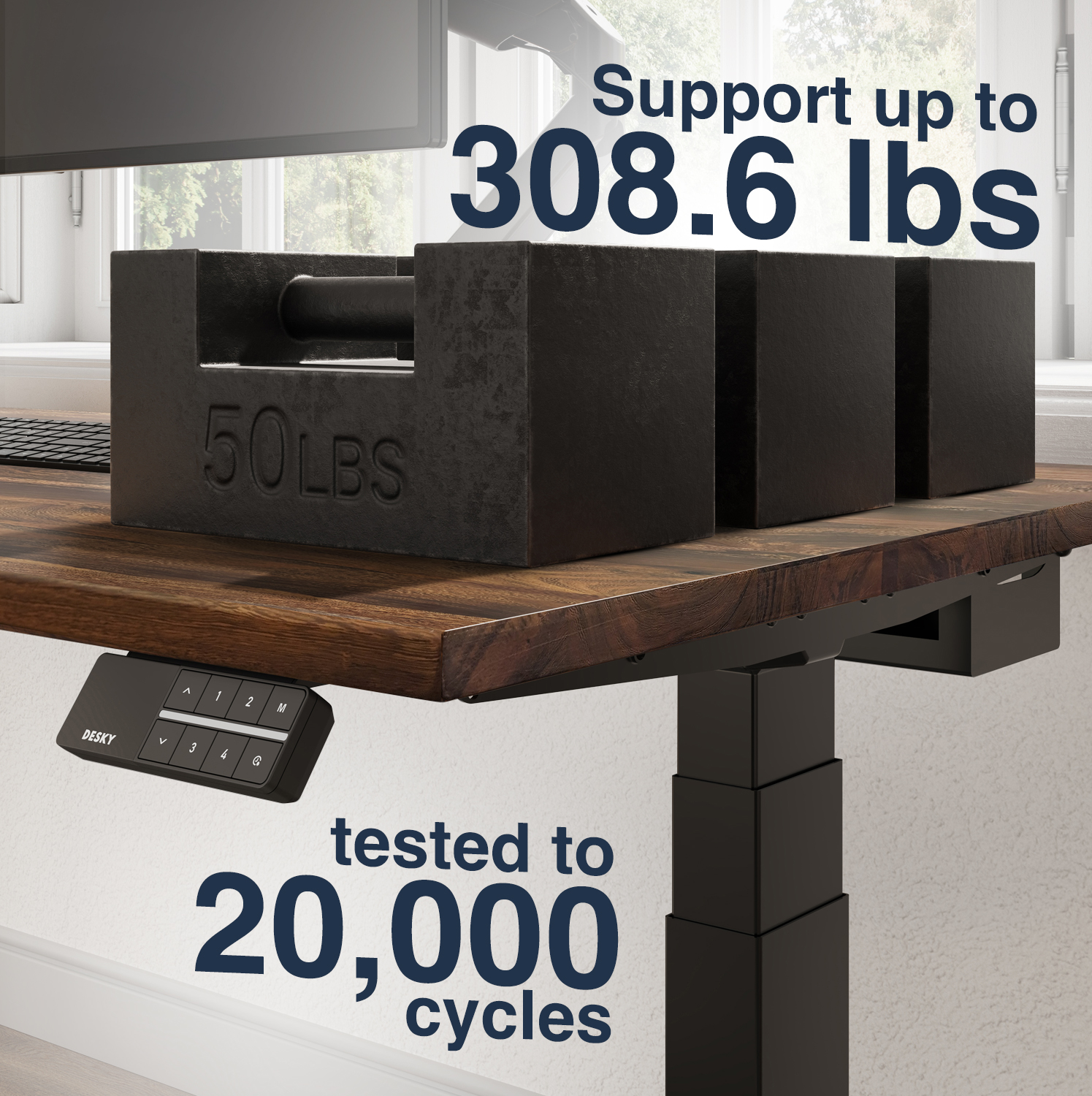 308.6 lbs Weight Capacity