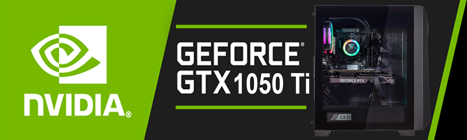 GeForce GTX 1050 Ti, 4GB GDDR5, DirectX 12 Ready