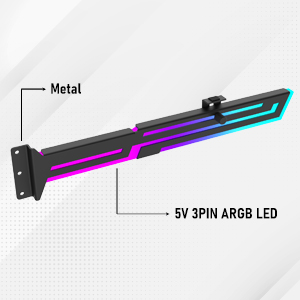 ARGB GPU Support Bracket, GPU Brace Support