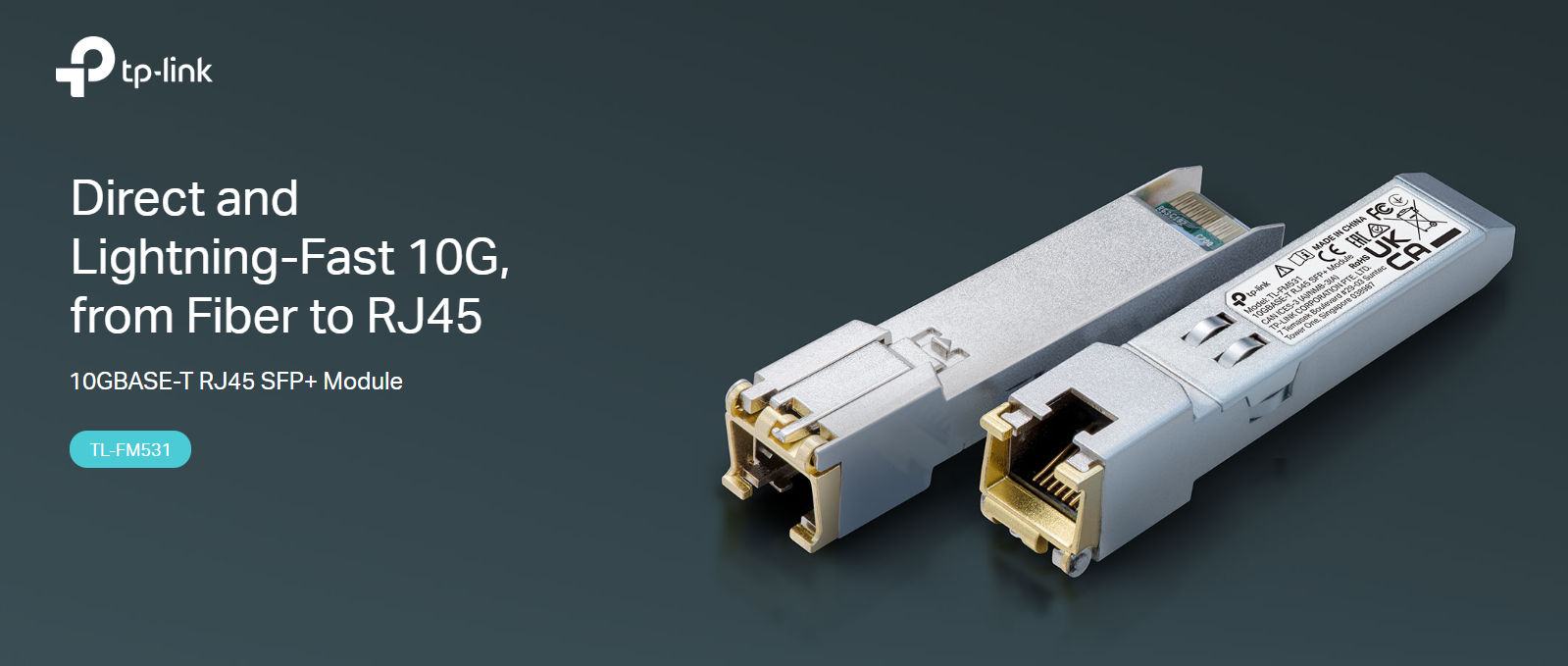 10GBASE-T RJ45 SFP+ Module