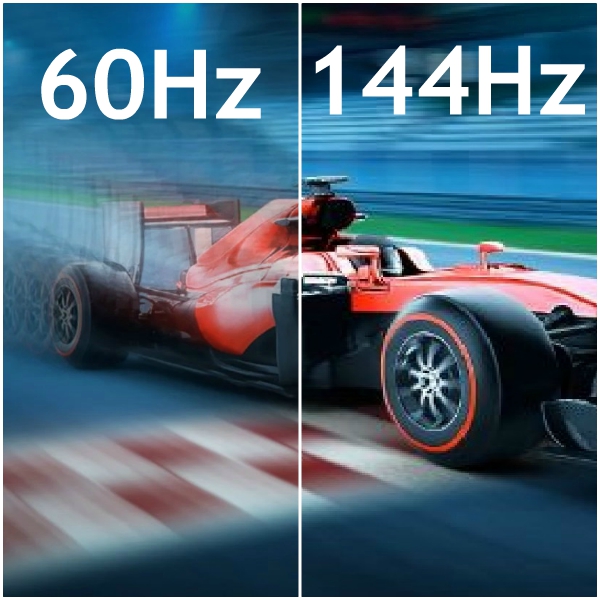 144Hz, 120Hz, 165Hz, 240Hz, 360Hz