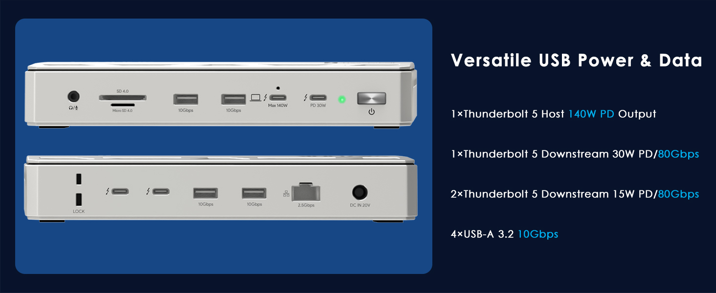 thunderbolt 5 dock