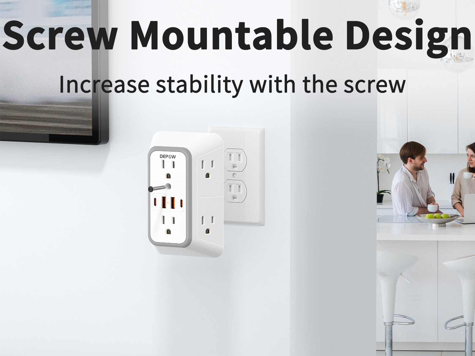 Screw Mountable Design