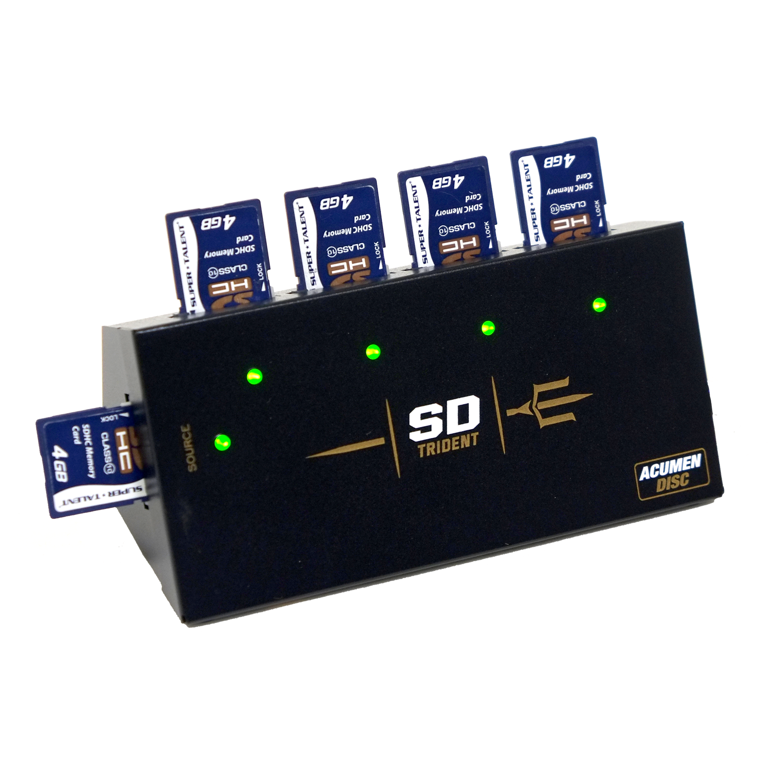 Acumen Disc SD Trident - 1 to 4 Secure Digital TF Duplicator