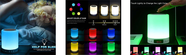 Dimmable Warm Lights & 7 Colors