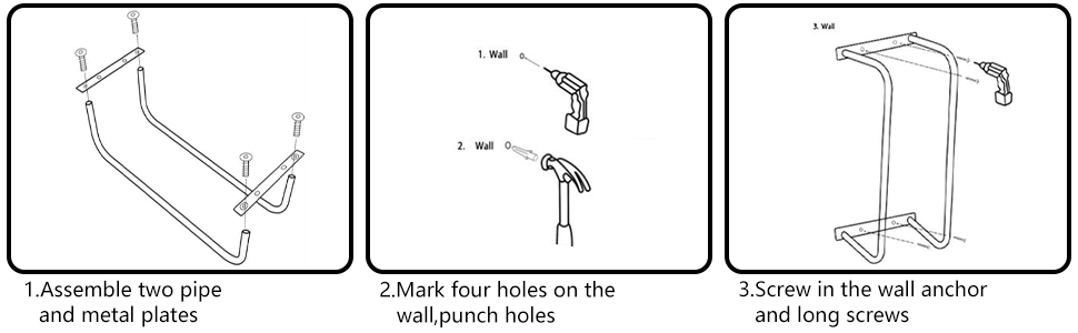 simple towel rack