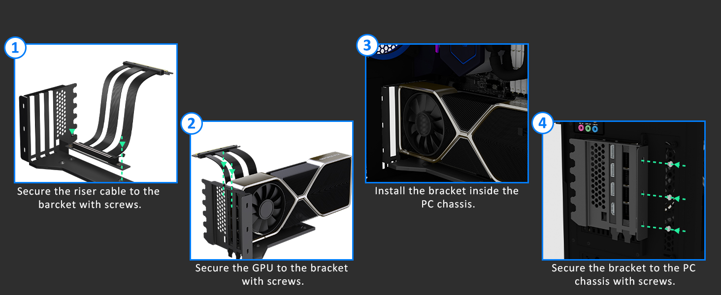 PCIE 5.0 Riser Cable