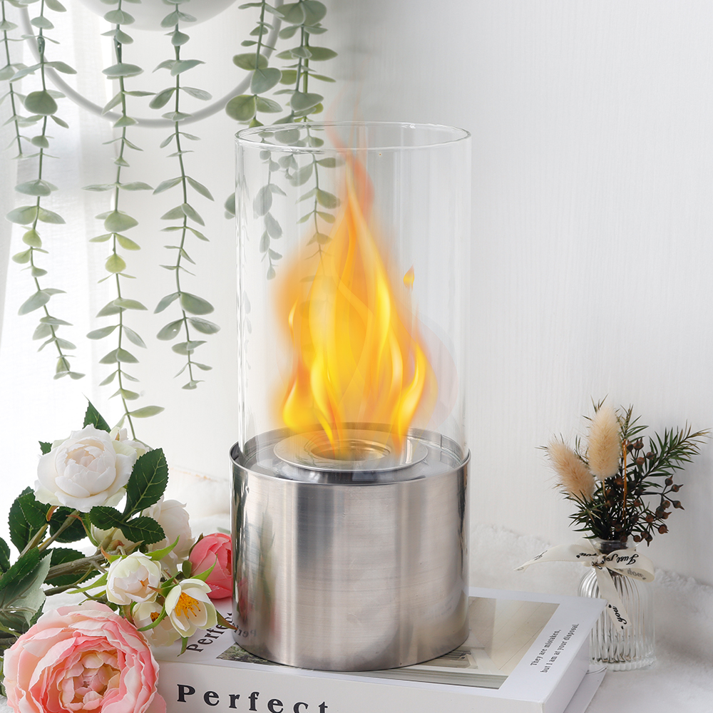 PORTABLE TABLETOP FIREPLACE