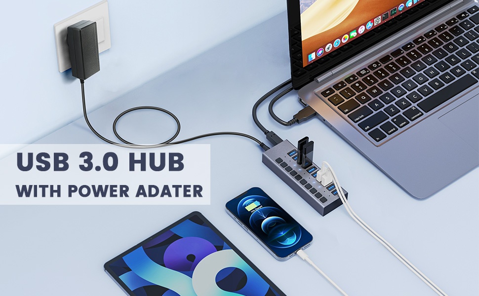 Powered USB Hub