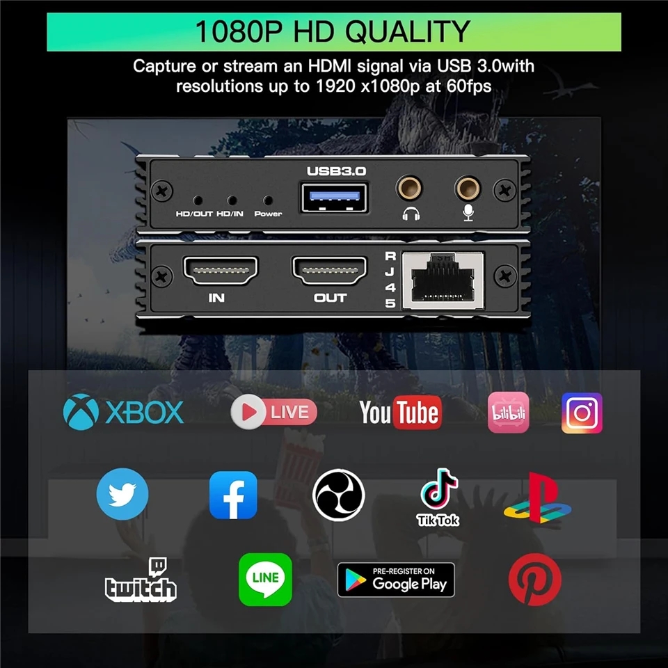 HDMI Audio Video Capture Card