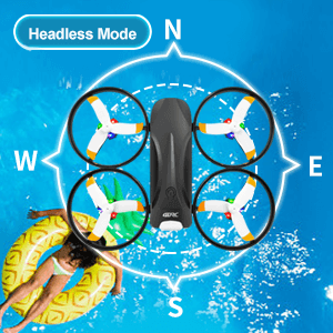 4DRC V16 Mini Drone with 1080P Camera, Quadcopter with dazzling lights, Christmas toy gift for kids