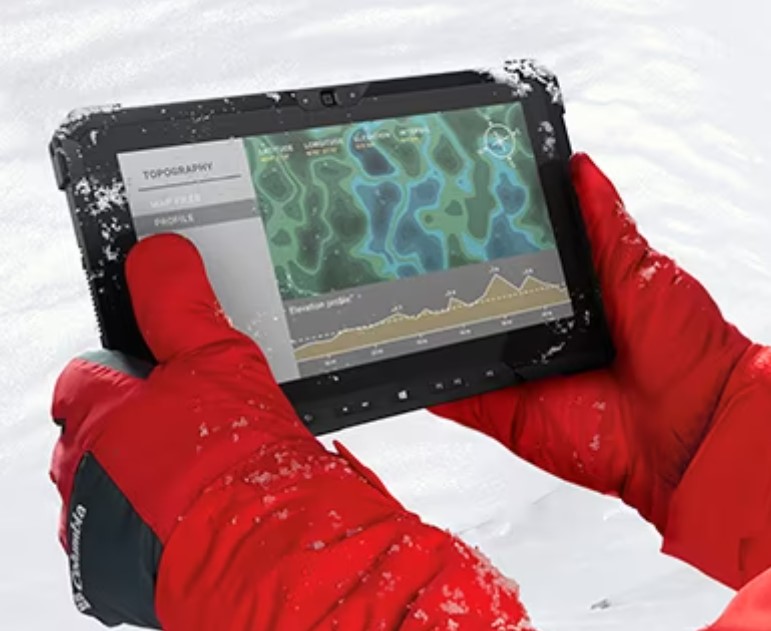 Dell Latitude 7212 Rugged Extreme, Fully Rugged Tablet, Gloved Multi Touch