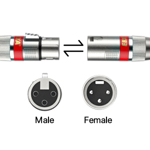 Balanced XLR Male to Female