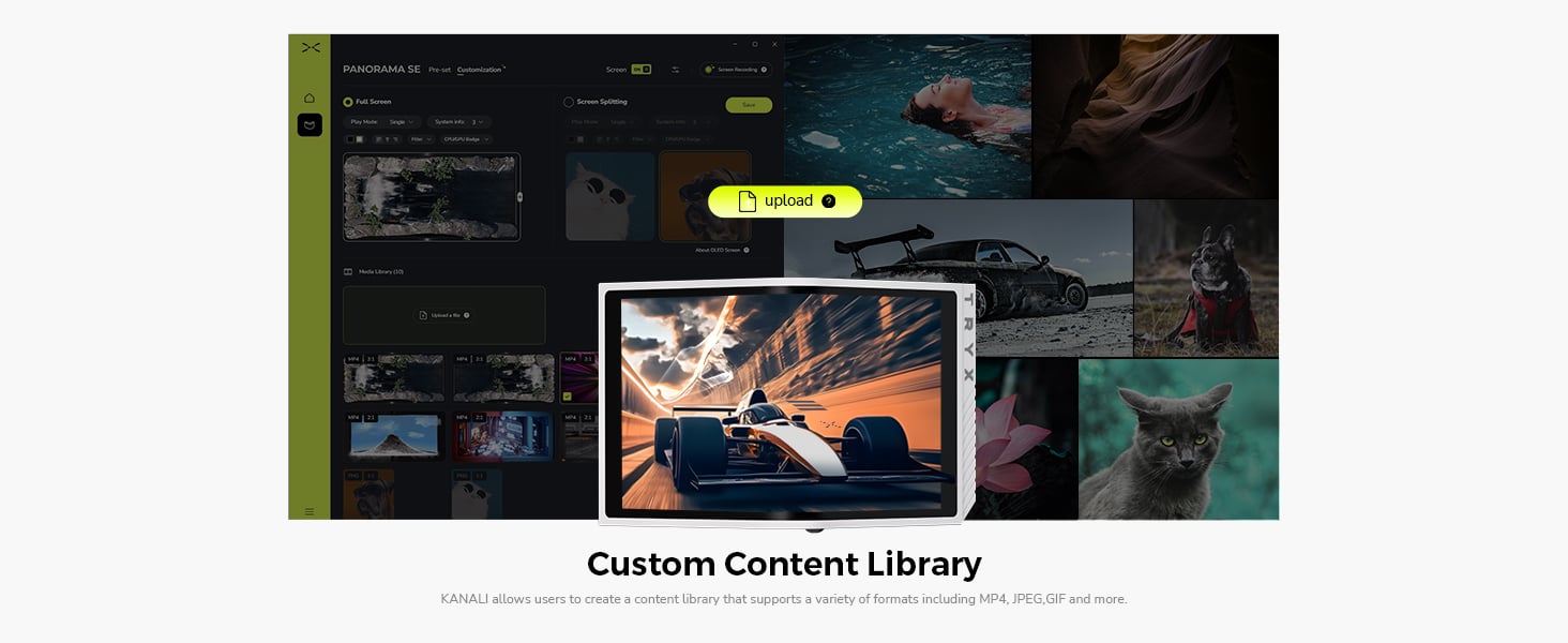 TRXY PANORAMA SE 360 ARGB 360mm AIO User Customizable Content