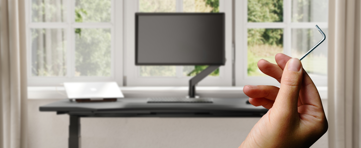 sit stand desk, standing desk, height adjustable desk, ergonomic desk, ergo edge, curved front desk