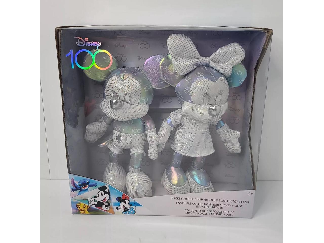 Disney 100 Years of Wonder Mickey Mouse & Minnie Mouse Collector Set Kids Plush Toy
