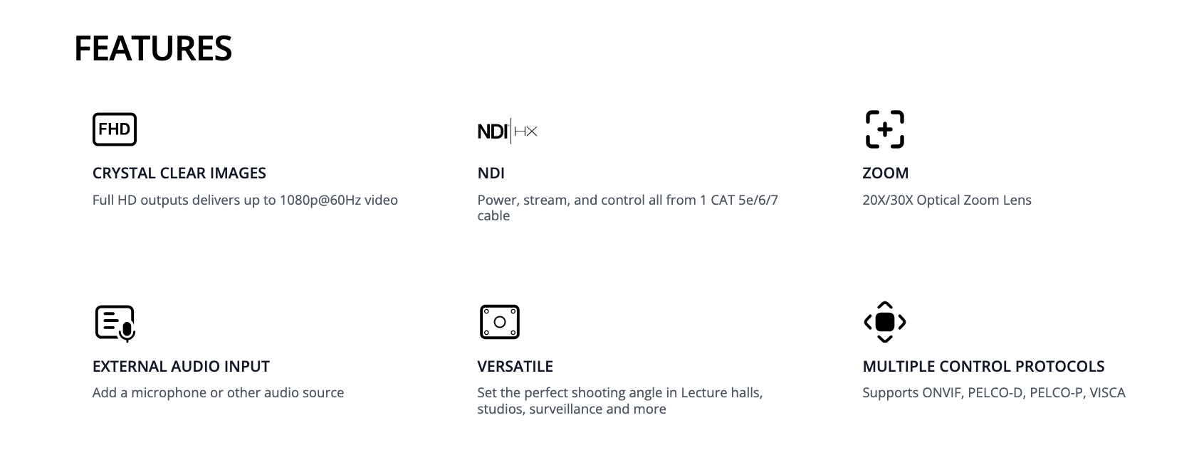 features