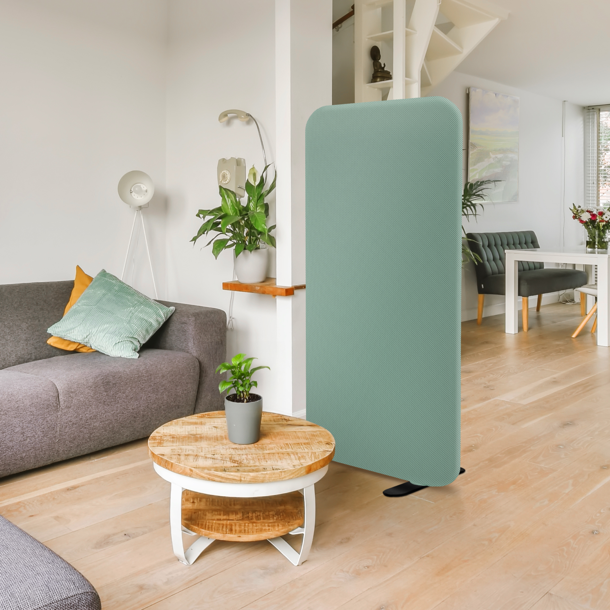 standing divider aqua for living space