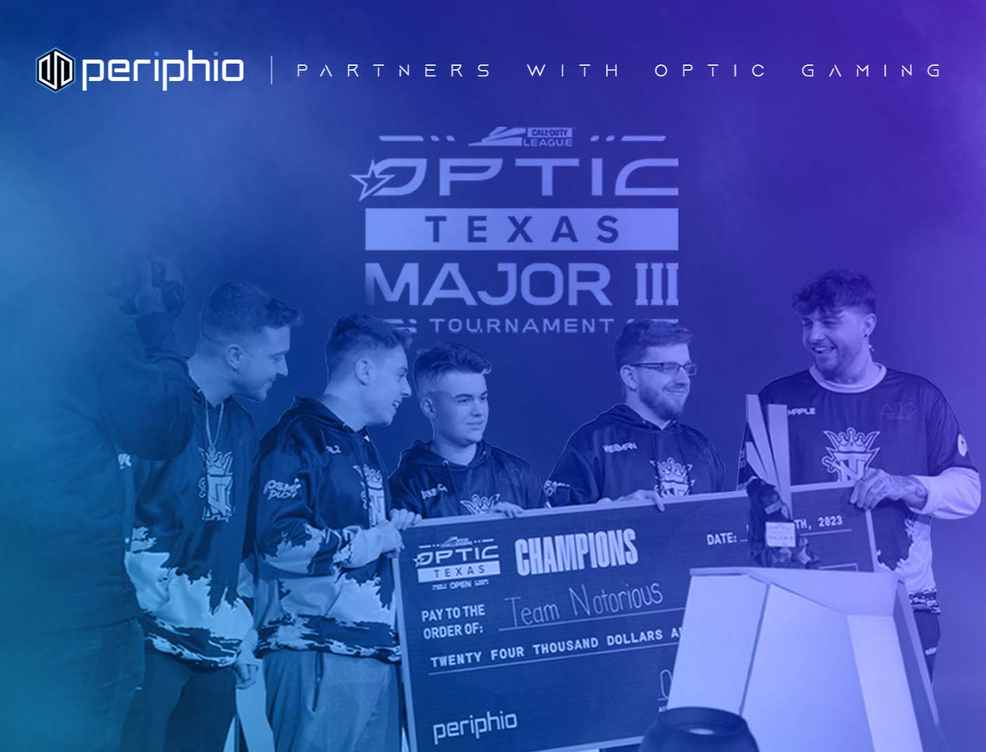 Periphio Partners with Optic Gaming