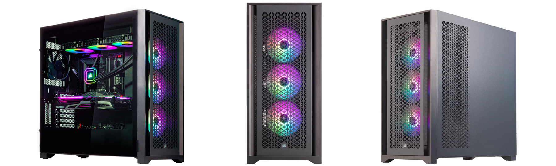 Velztorm Aciex 14th Gen Gaming Desktop PC (Intel i9-14900K 24-Core, Radeon RX 6800 XT, 64GB DDR5 4800MHz RAM, 1TB PCIe SSD + 3TB HDD, Wifi, USB 3.2, Bluetooth, Win 10 Home) 2 image for this item