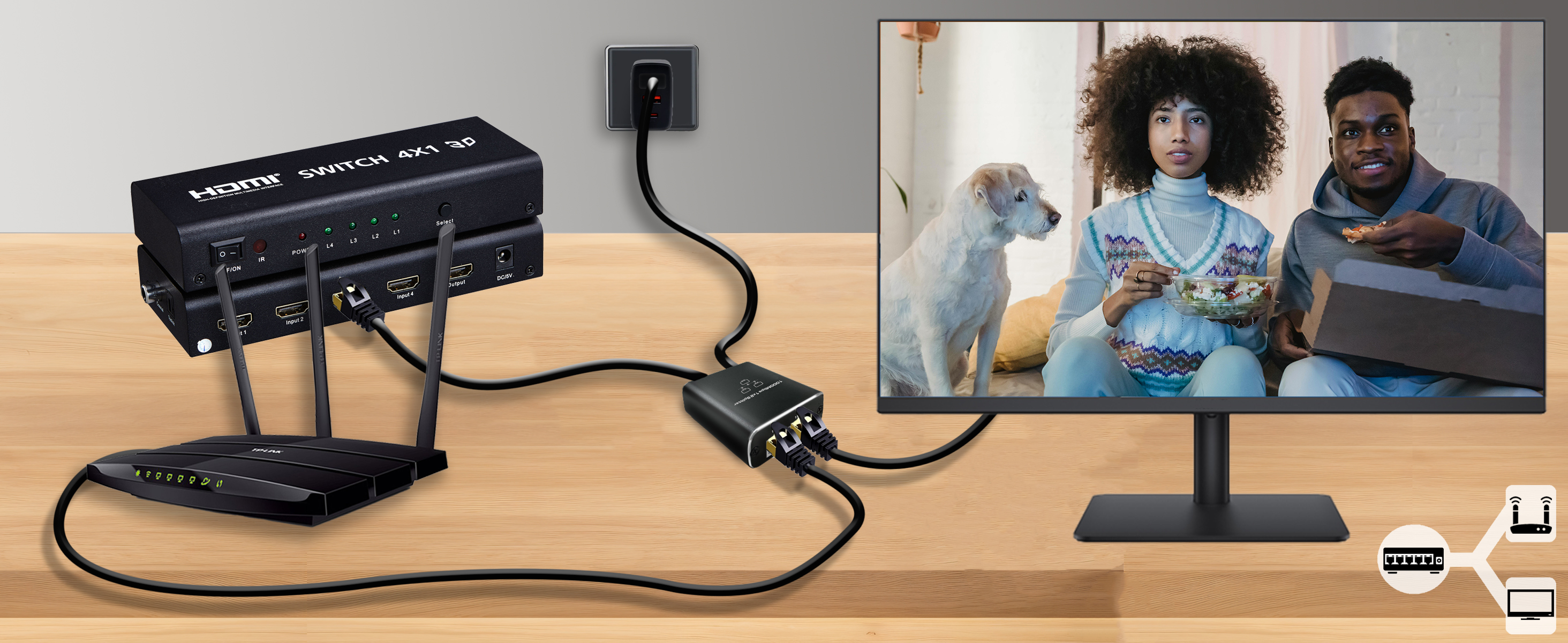 Plug & Play: USB cable powered, only 5v1A required to plug in to your computer, no additional softwa