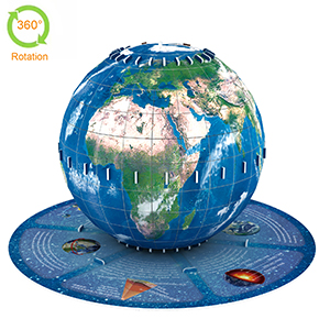 3d puzzle earth