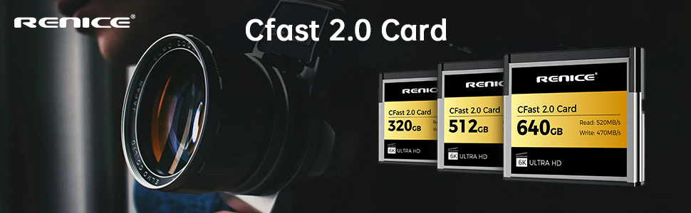 RENICE Cfast 2.0 Memory Card