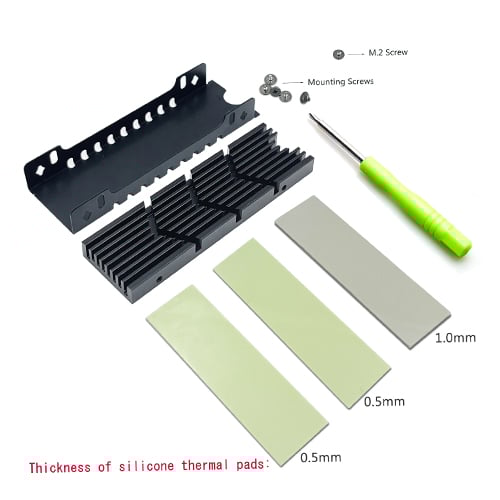 M.2 SSD heatsink *1pcs