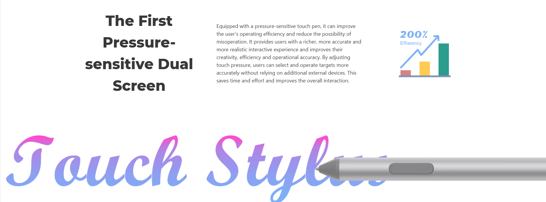 Support Capacitive Pen Wrighting & Drawing