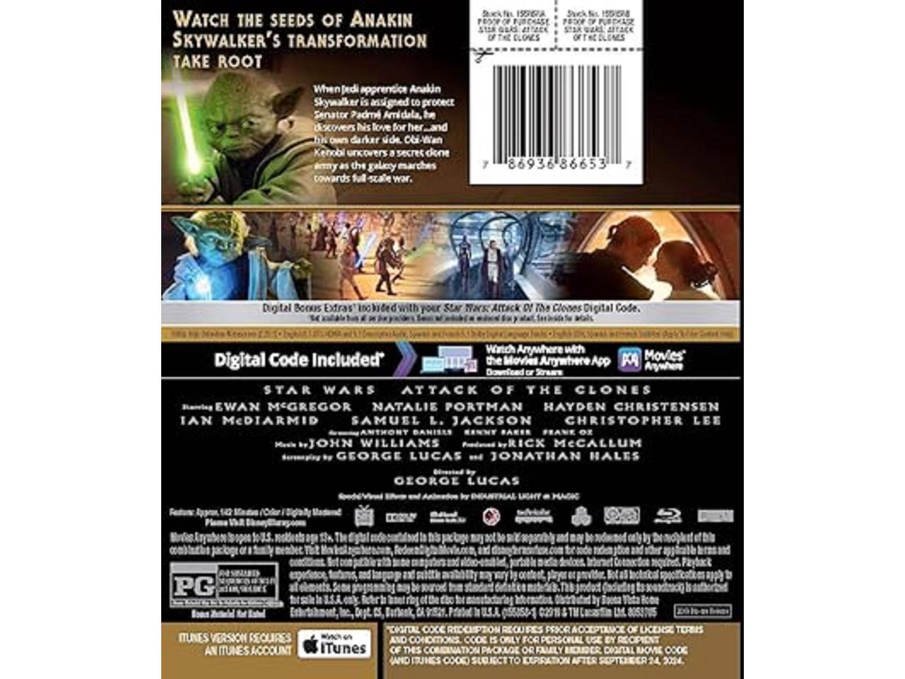 20th Century Fox STAR WARS CLONES US/EC/BD