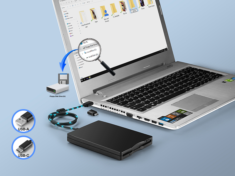 Floppy Disc Reader-A Powerful Tool to Retrieve Precious Memories