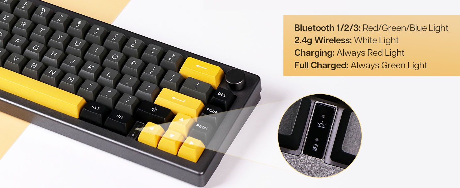 65% Mechanical gaming keyboard