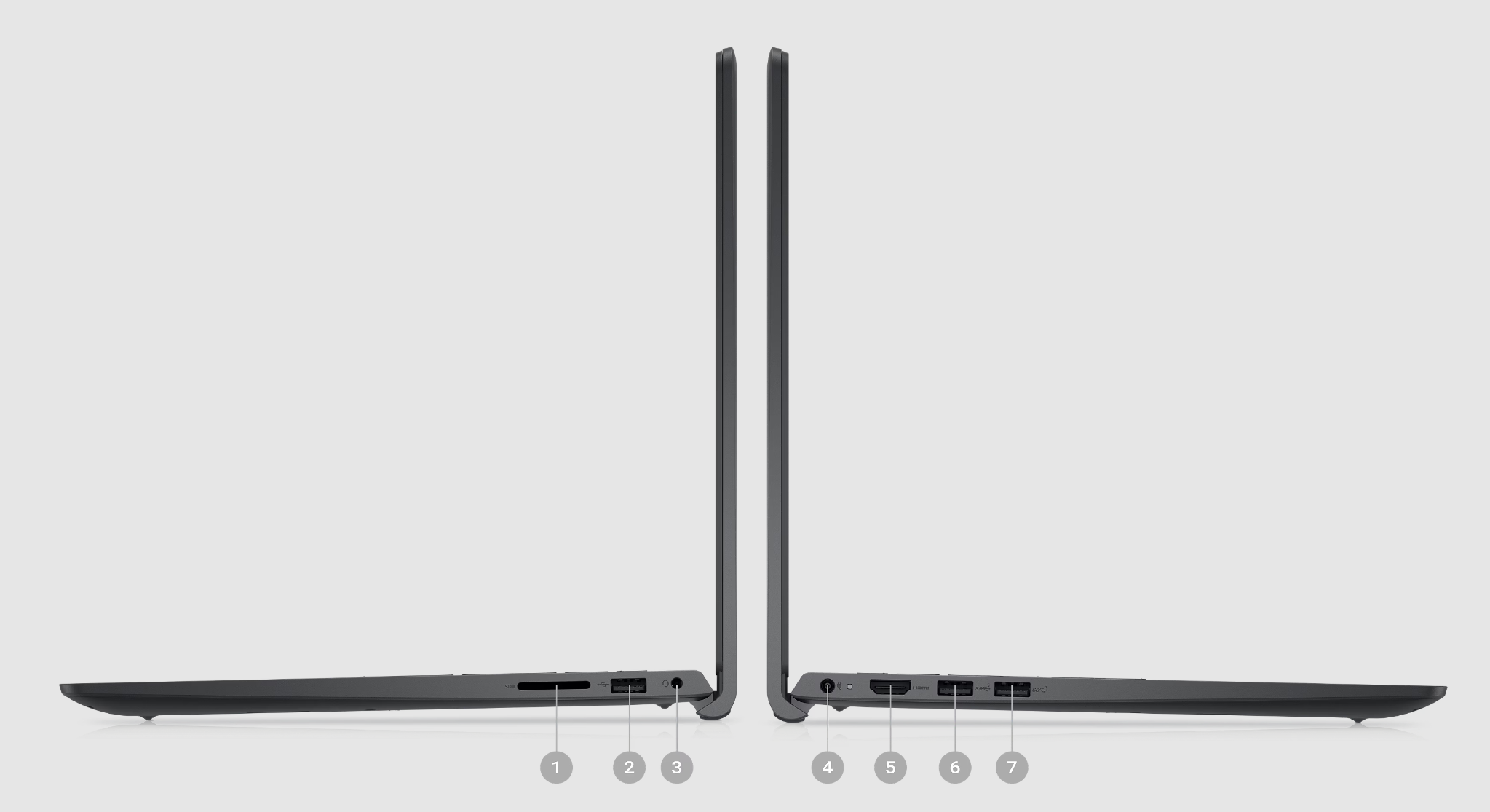 New Dell Inspiron 3520 15.6" Full HD 1920 x 1080 Touchscreen Intel core i5-1235U 4.2 GHz 32GB RAM 512GB SSD Intel UHD Graphics HDMI USB-A 3.2 Windows 11 Pro Carbon Black 8 image for this item