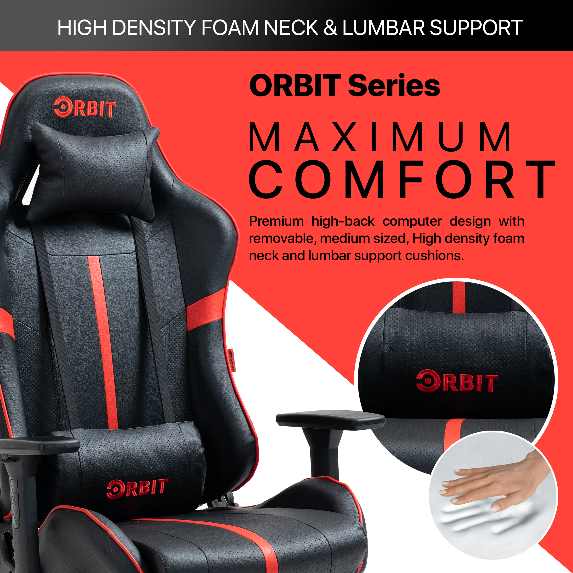 Manufactured using quality materials, the Orbit Series makes high-end quality PU leather for its out