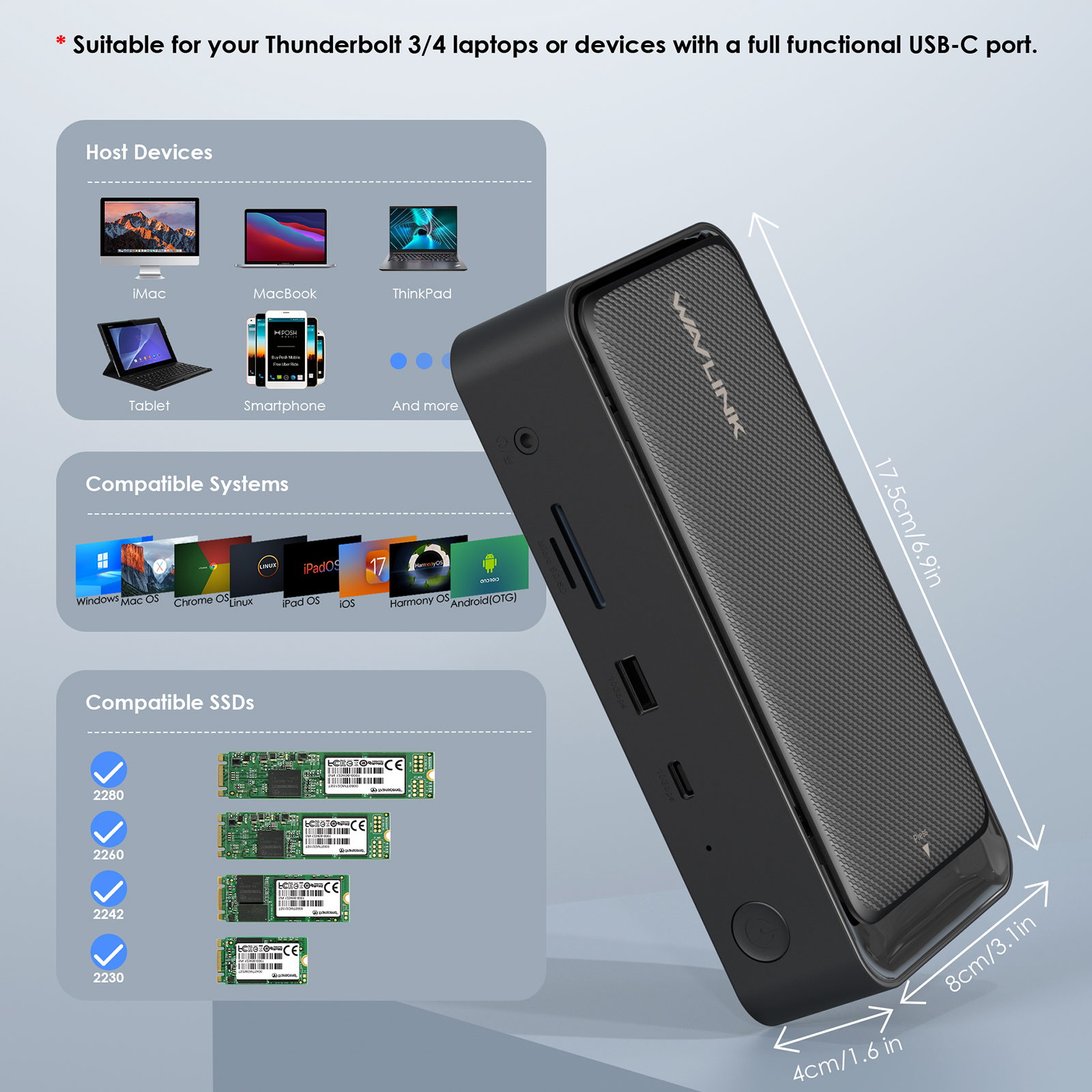 Triple Display Docking Station