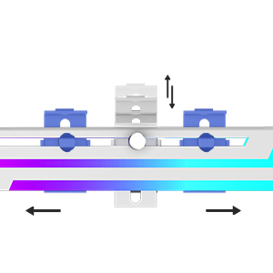 ARGB GPU Support Bracket, GPU Brace Support