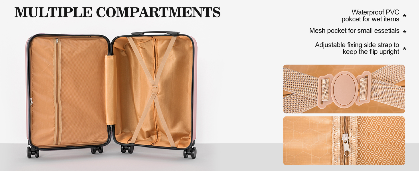 4 piece luggage set luggage set suitcase