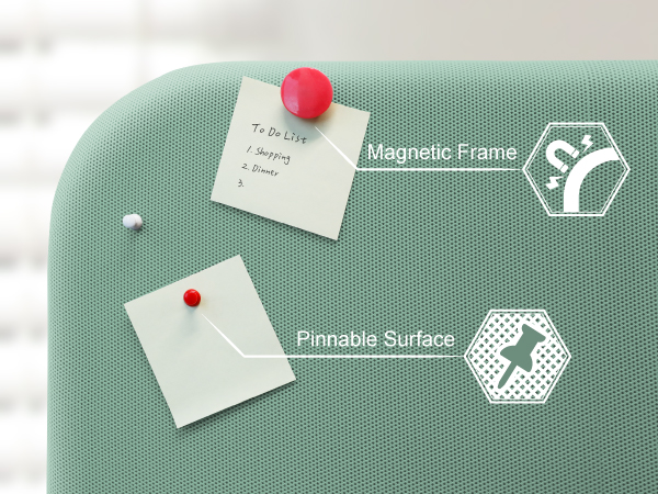 standing divider aqua for pinnable