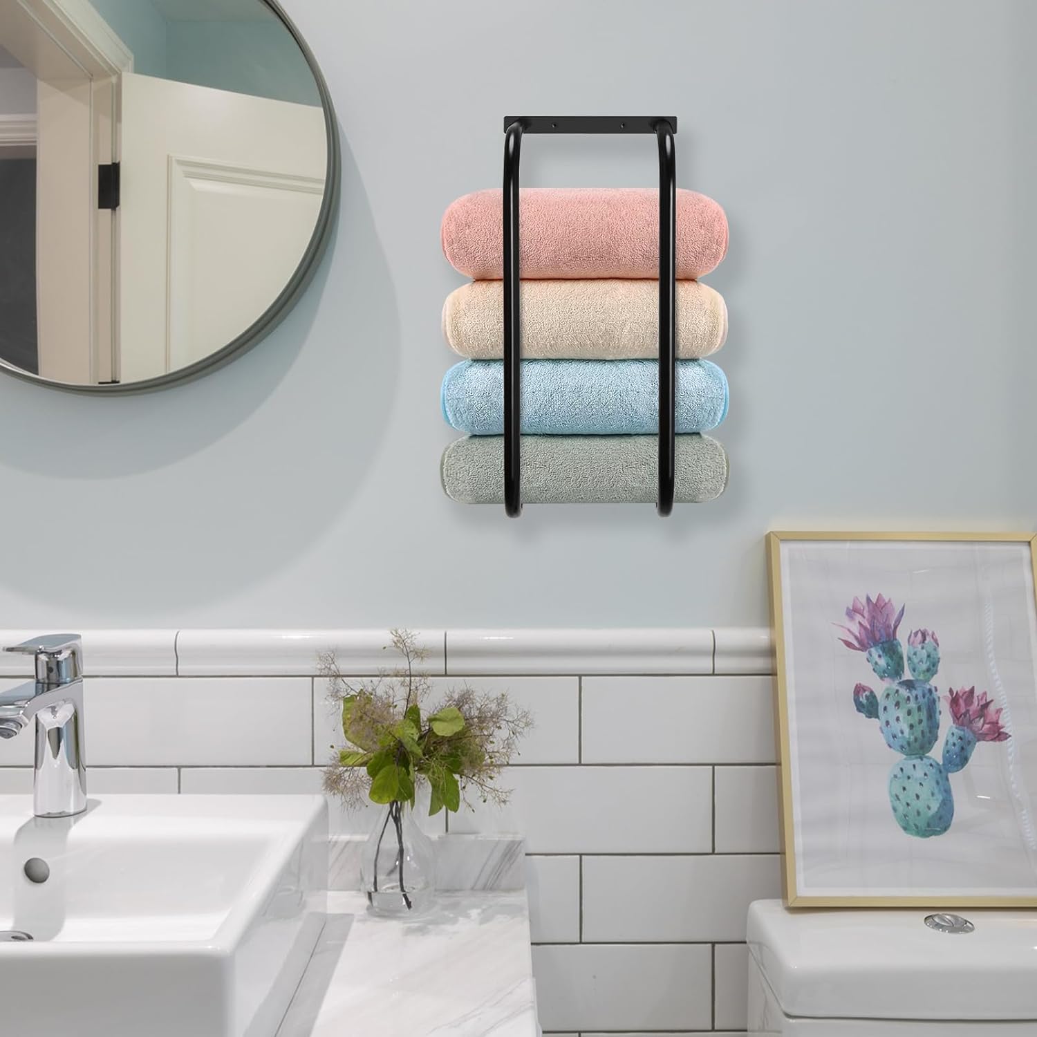 Easy installation Towel rack