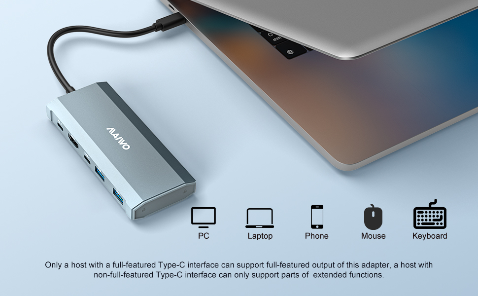 HUB DOCKING STATION WITH M.2 SSD Adapter