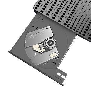 Powerful Performance New upgraded DVD loader with faster speed, low impedance & anti-interference ab