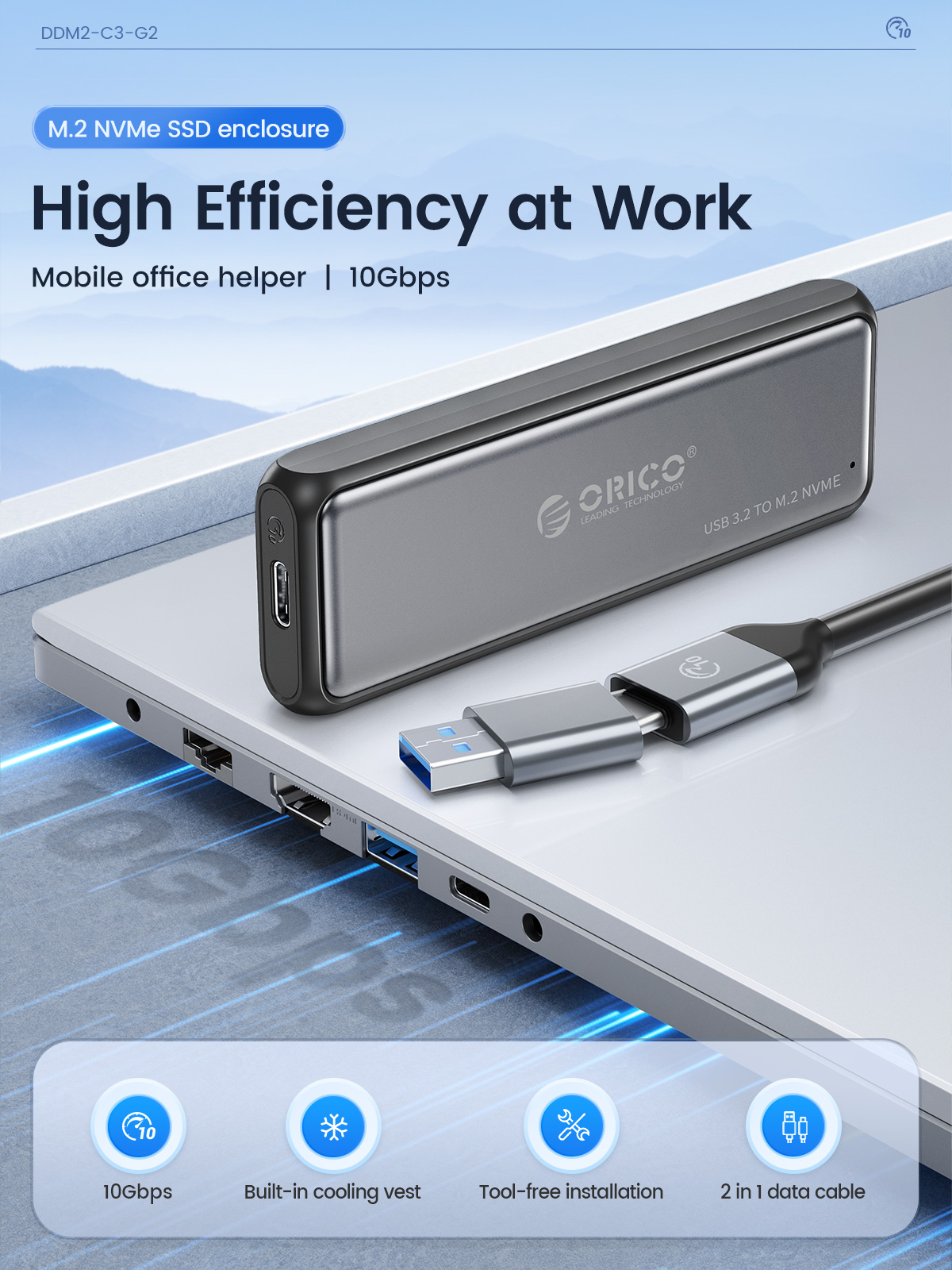 M.2 NVMe SSD Enclosure
