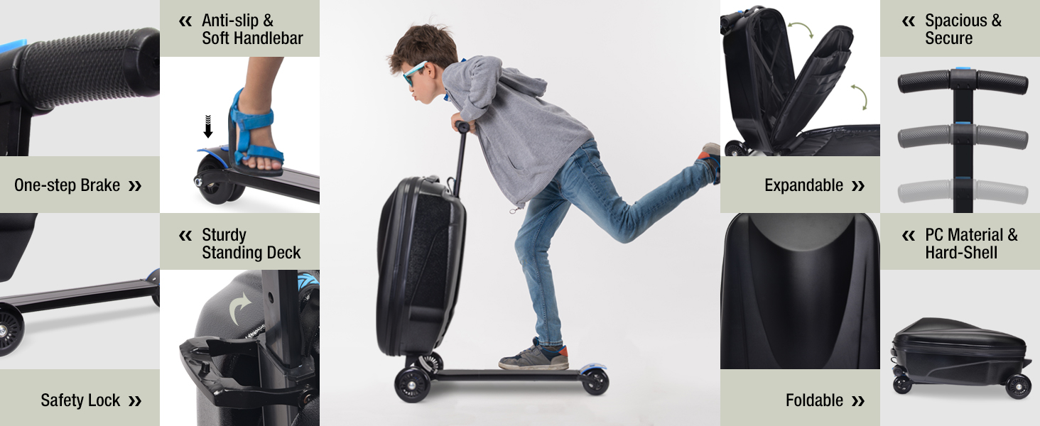 Scooter Luggage for Kids